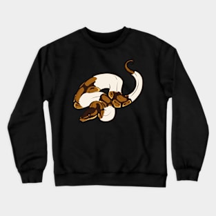 Pied Ball Python Crewneck Sweatshirt